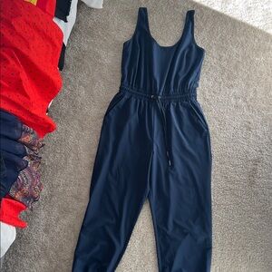 Abercrombie & Fitch Navy Jumpsuit